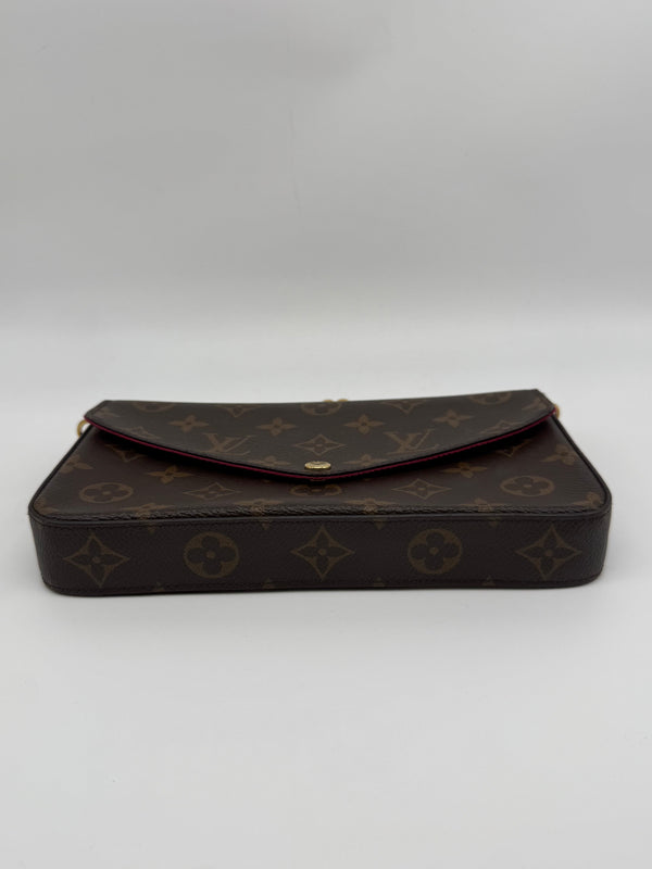 Louis Vuitton Felicie Pochette Monogram with Card Holder