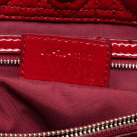 Dior Large Patent Cannage Soft Zipped Lady Dior Shopping Tote - Vintage