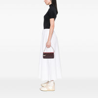 Fendi Zucca Spalmati Hearts Chain Pochette Vintage
