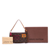 Louis Vuitton Monogram Perforated Pochette Accessoires Vintage